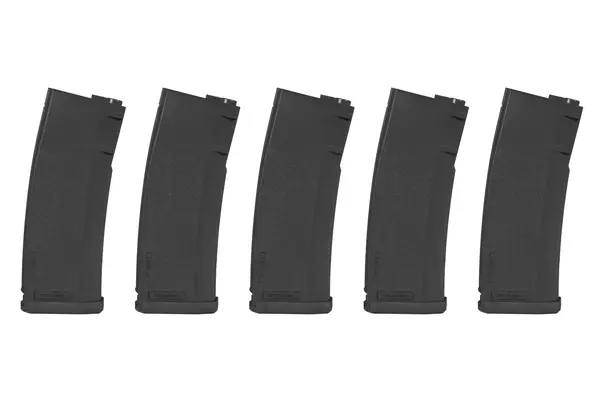 Specna Arms M4 S-Mag Mid-Cap Magazines 125 rds 5 Pack Black Specna Arms M4 S-Mag Mid-Cap Magazines 125 rds 5 Pack Black