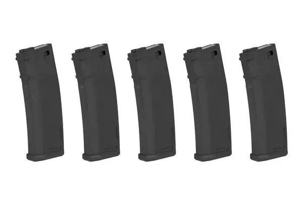 Specna Arms M4 S-Mag Mid-Cap Magazines 125 rds 5 Pack Black Specna Arms M4 S-Mag Mid-Cap Magazines 125 rds 5 Pack Black