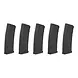 Specna Arms M4 S-Mag Mid-Cap Magazines 125 rds 5 Pack Black Specna Arms M4 S-Mag Mid-Cap Magazines 125 rds 5 Pack Black
