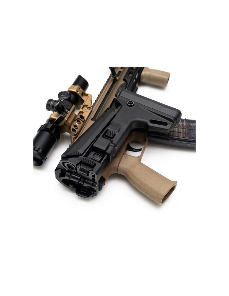 PTS Syndicate Kinetic SAS Scar Adaptable Stock Kit Dark Earth PTS Syndicate Kinetic SAS Scar Adaptable Stock Kit Dark Earth