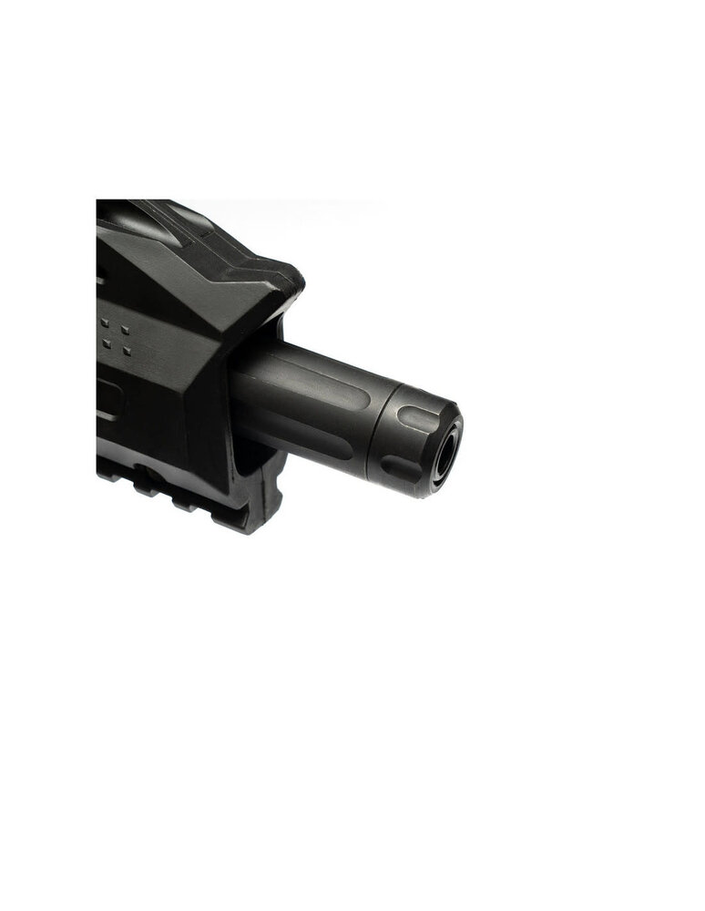 PTS Syndicate 2inch Barrel Extension PCS w/Thread Protector for Scorpion EVO Black PTS Syndicate 2inch Barrel Extension PCS w/Thread Protector for Scorpion EVO Black