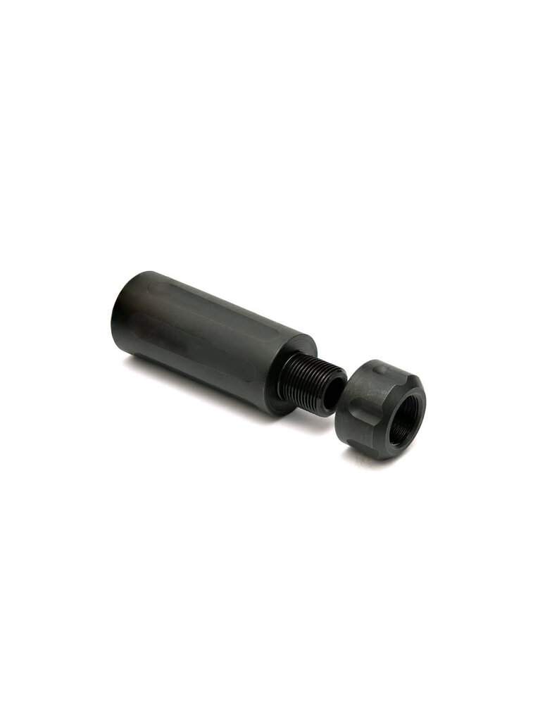 PTS Syndicate 2inch Barrel Extension PCS w/Thread Protector for Scorpion EVO Black PTS Syndicate 2inch Barrel Extension PCS w/Thread Protector for Scorpion EVO Black