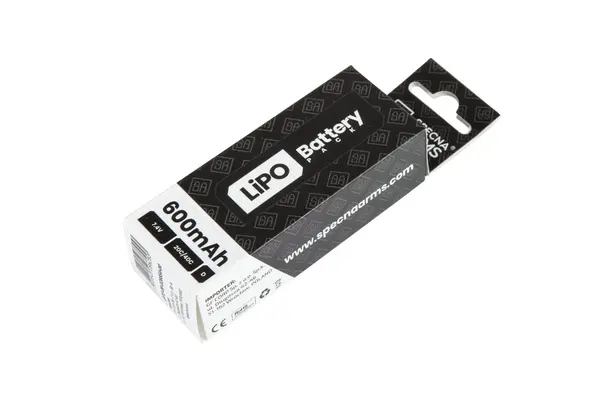 Specna Arms LiPo 7.4V 600mAh 20/40C Battery for PDW - T-Connect (Deans) Specna Arms LiPo 7.4V 600mAh 20/40C Battery for PDW - T-Connect (Deans)