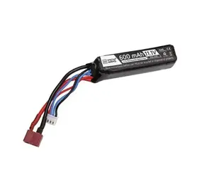 Specna Arms LiPo 11.1V 600mAh 20/40C Battery for PDW - T-Connect (Deans)