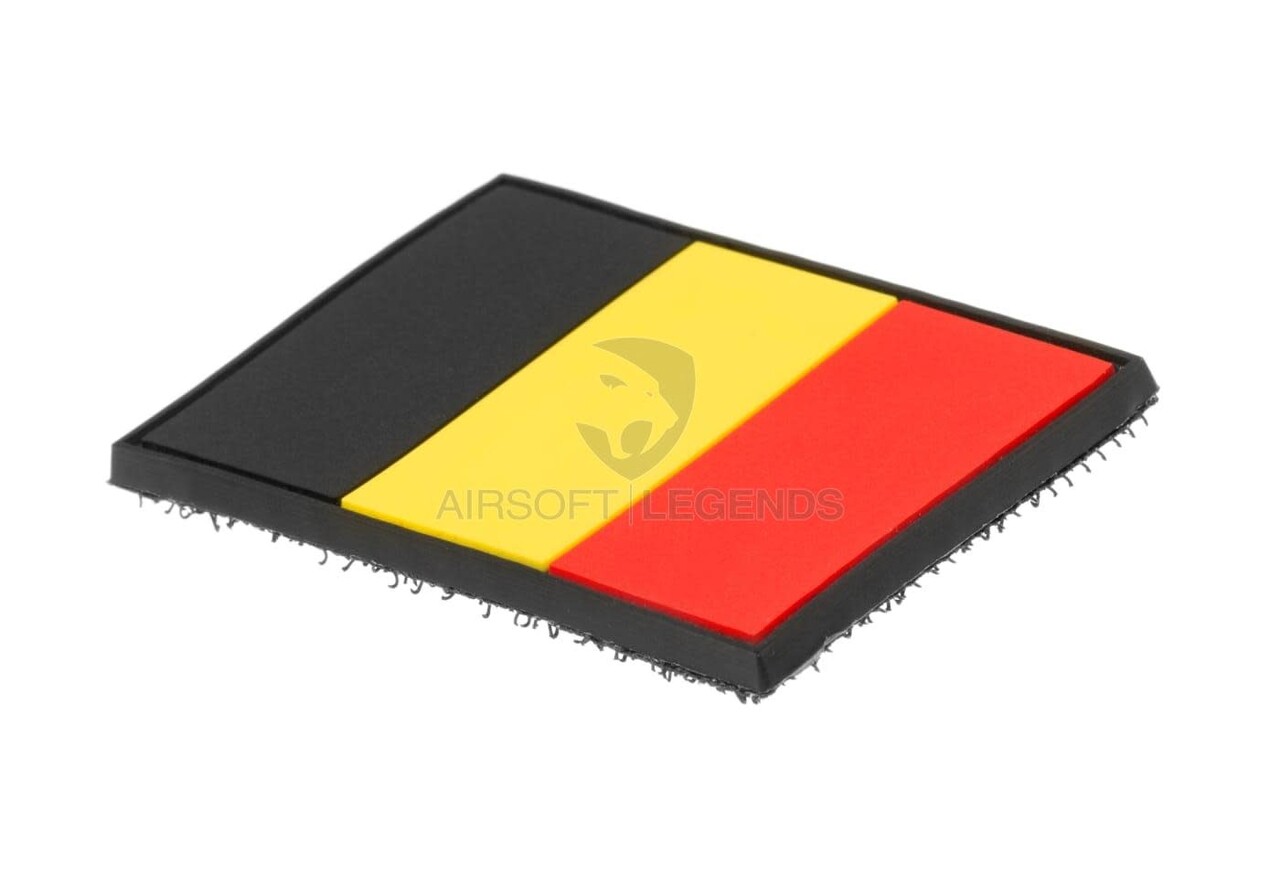 JTG Belgium Flag Rubber Patch JTG Belgium Flag Rubber Patch