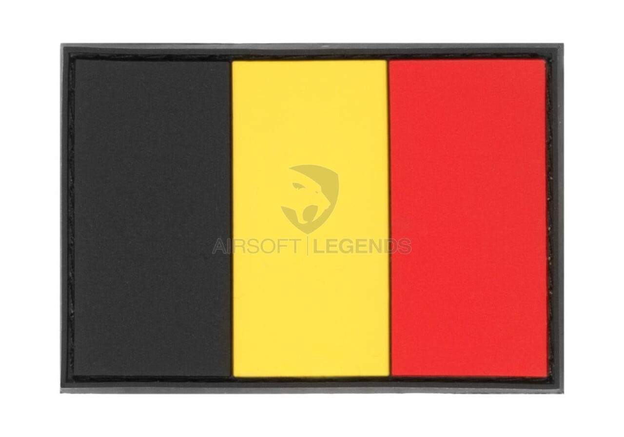 JTG Belgium Flag Rubber Patch JTG Belgium Flag Rubber Patch