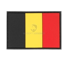 JTG Belgium Flag Rubber Patch