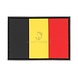 JTG Belgium Flag Rubber Patch JTG Belgium Flag Rubber Patch