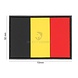 JTG Belgium Flag Rubber Patch JTG Belgium Flag Rubber Patch