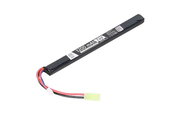 Specna Arms 7.4V 1200 mAh 20/40C LiPo Battery AK-Type Mini Tamiya