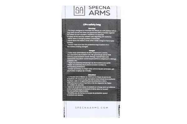 Specna Arms Li-Po Battery Protective Bag S Specna Arms Li-Po Battery Protective Bag S