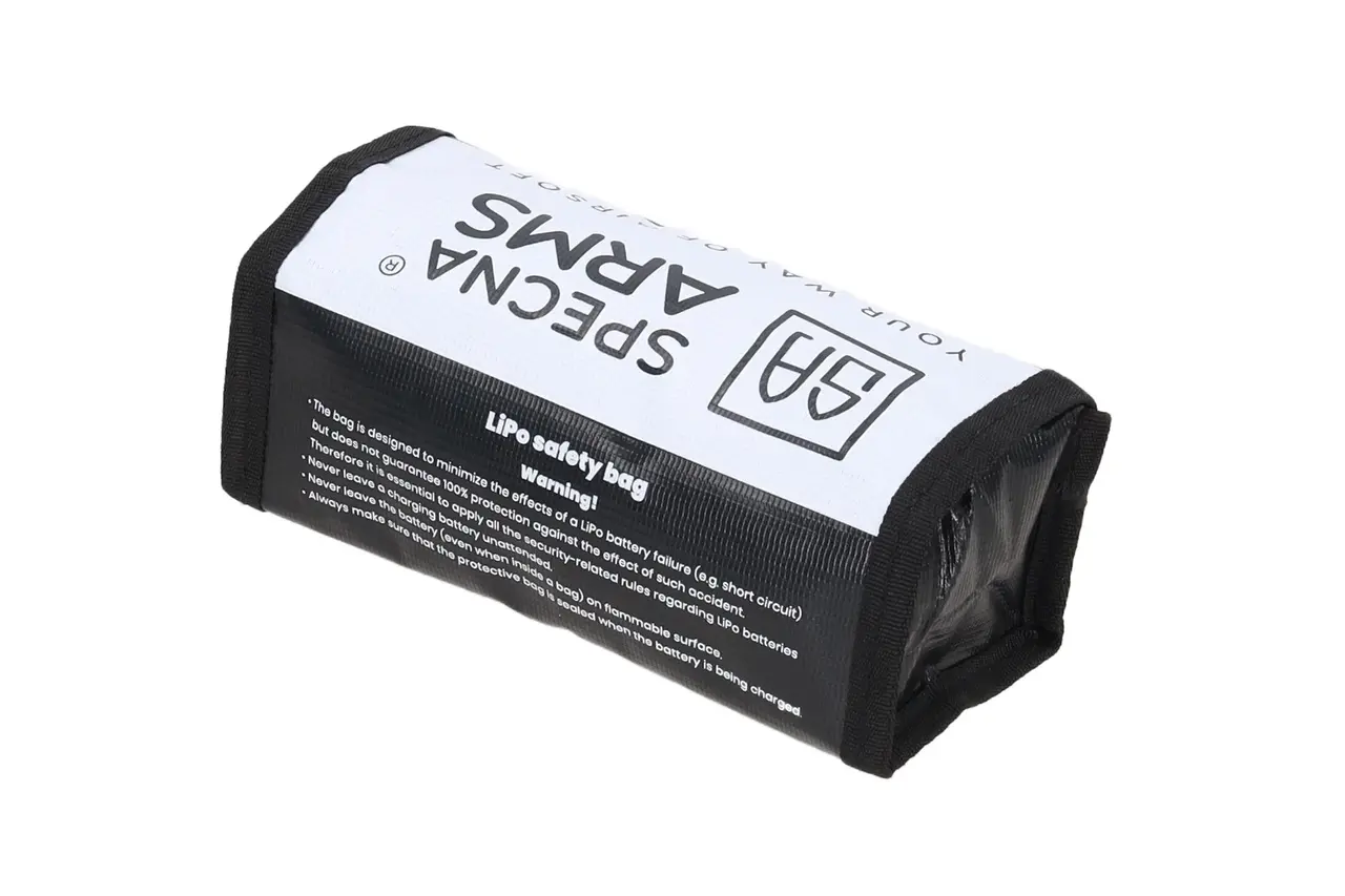 Specna Arms Li-Po Battery Protective Bag – T-Box Specna Arms Li-Po Battery Protective Bag – T-Box