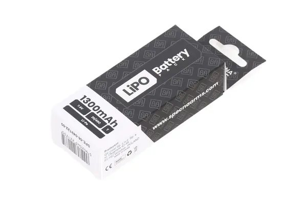 Specna Arms LiPo Battery 7.4V 1300mAh 20/40C PEQ Tamiya Mini