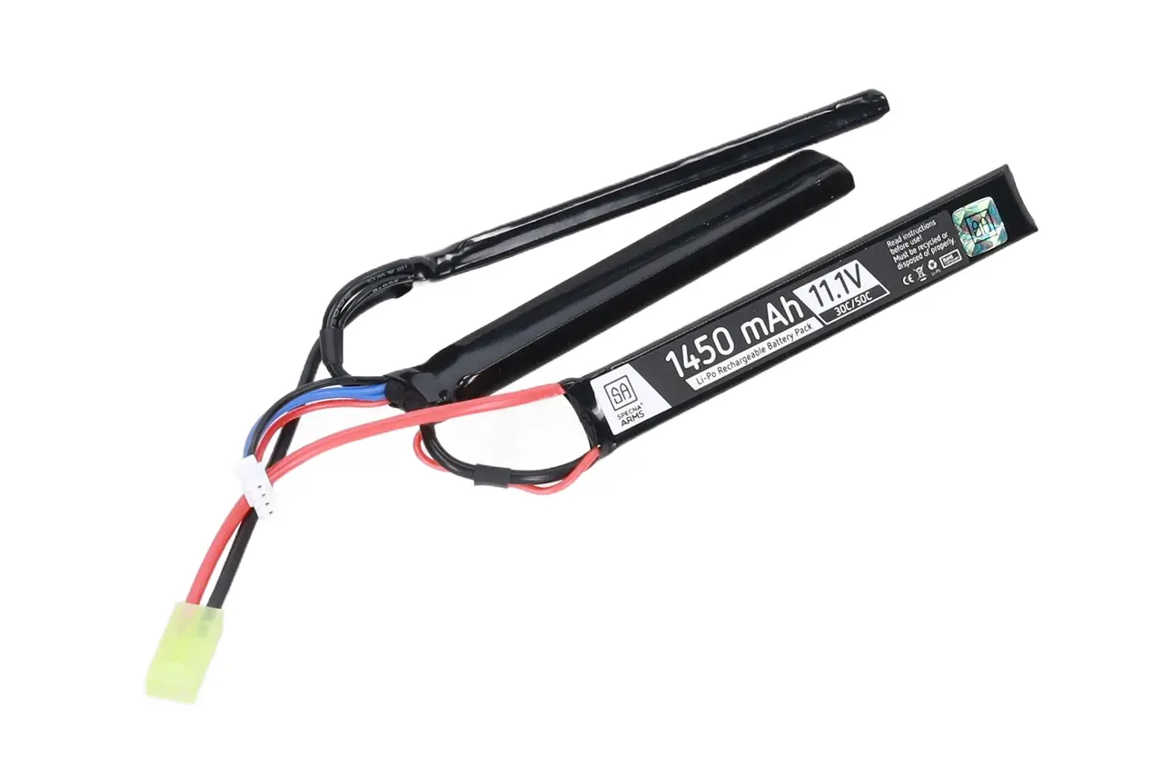 Specna Arms LiPo 11.1V 1450mAh 30/50C Battery Tamiya mini