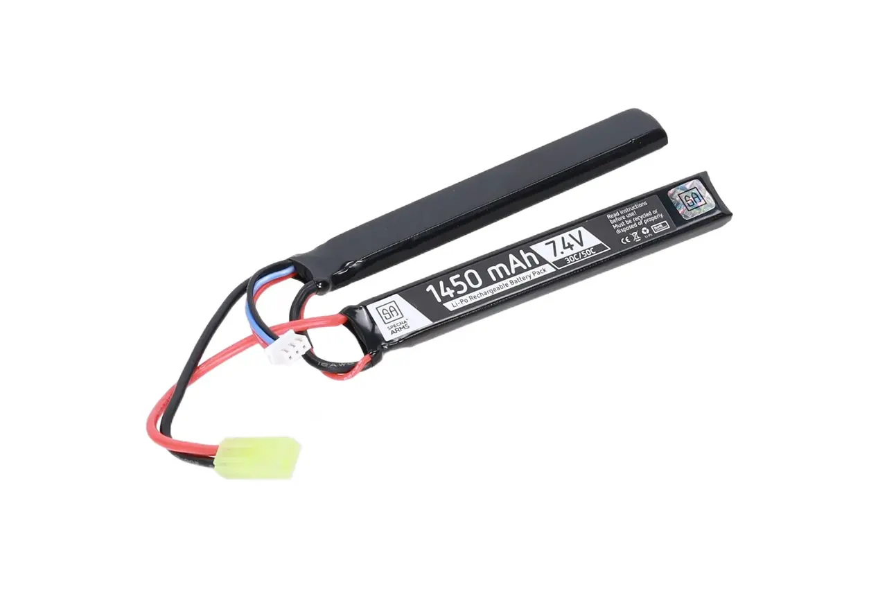 Specna Arms 7.4V 1450mAh 30/50C LiPo Battery Tamiya Mini Specna Arms 7.4V 1450mAh 30/50C LiPo Battery Tamiya Mini