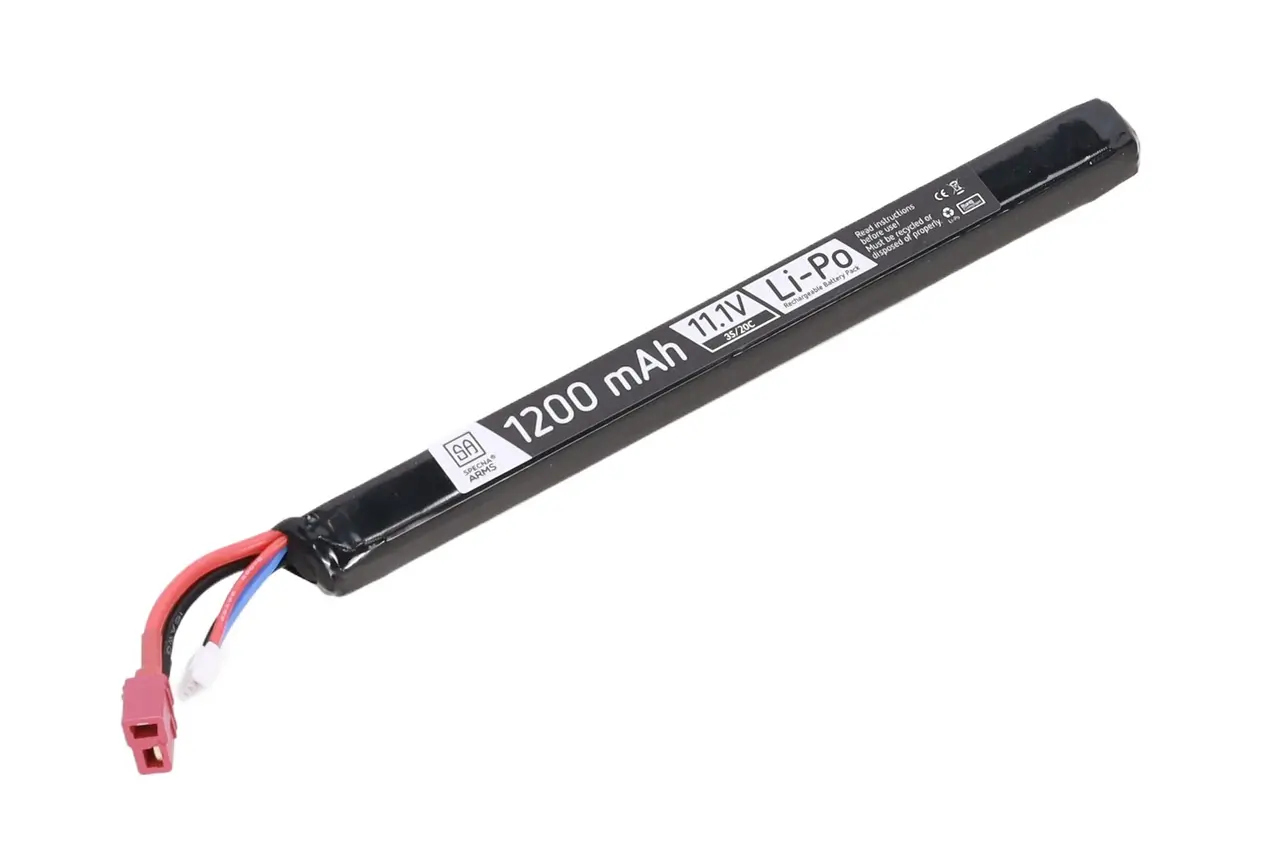 Specna Arms 11.1V 1200mAh 20/35C LiPo Battery Deans AK Type Specna Arms 11.1V 1200mAh 20/35C LiPo Battery Deans AK Type
