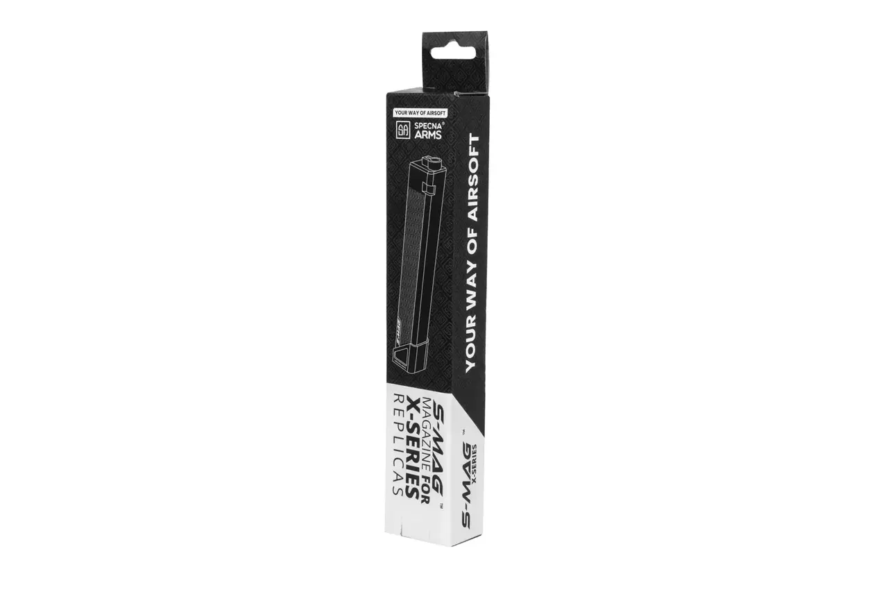 Specna Arms S-Mag 100rds Mid-Cap Magazine for X-Series Black Specna Arms S-Mag 100rds Mid-Cap Magazine for X-Series Black