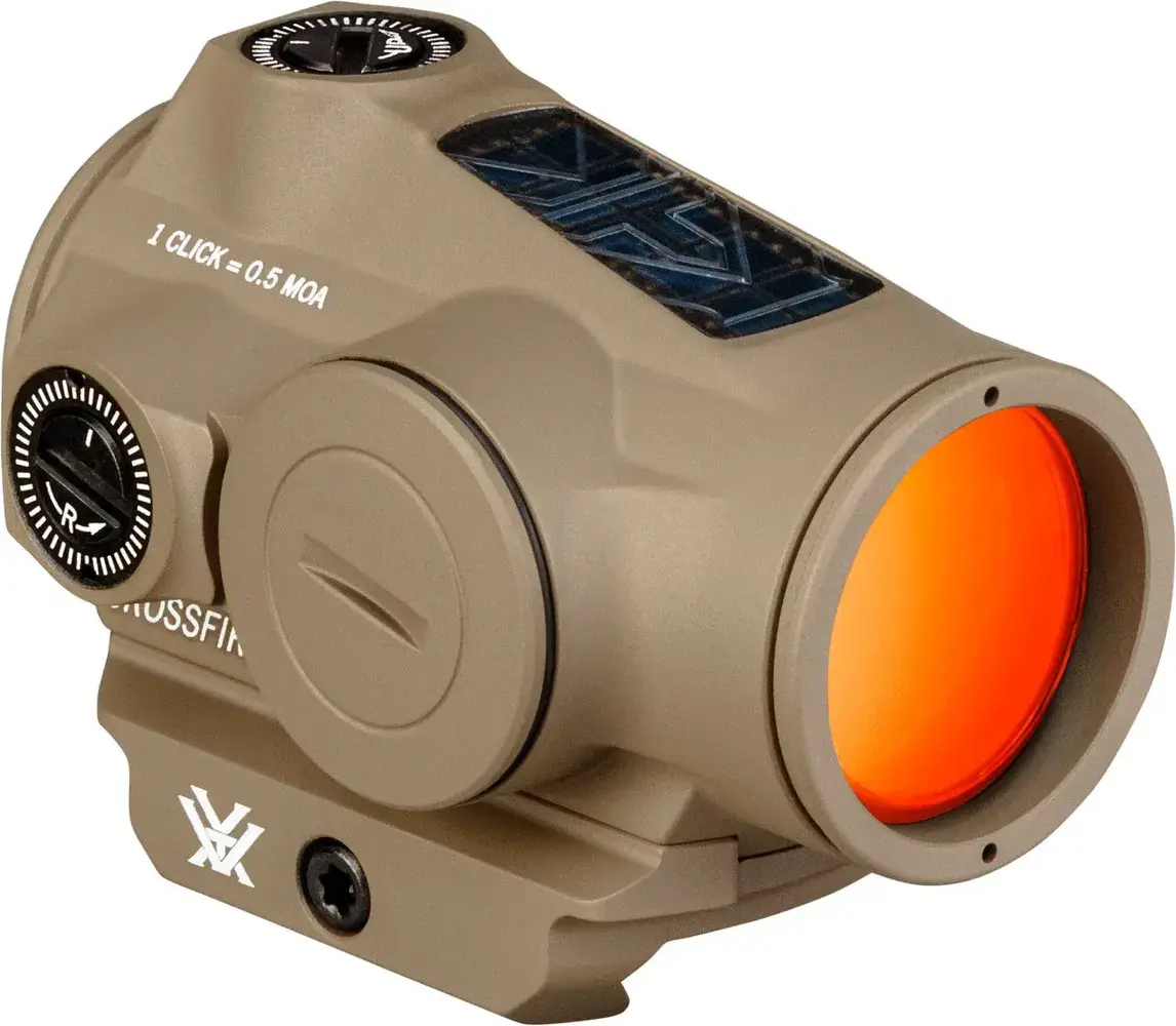Vortex Optics Solar Red Dot Crossfire II 2 MOA Tan Vortex Optics Solar Red Dot Crossfire II 2 MOA Tan