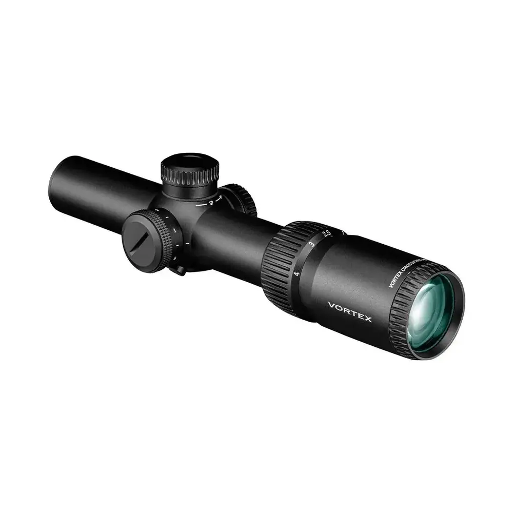 Vortex Optics Crossfire HD 1-4x24 Richtkijker, Verlicht Dead-Hold 2A BDC Dradenkruis (MOA)