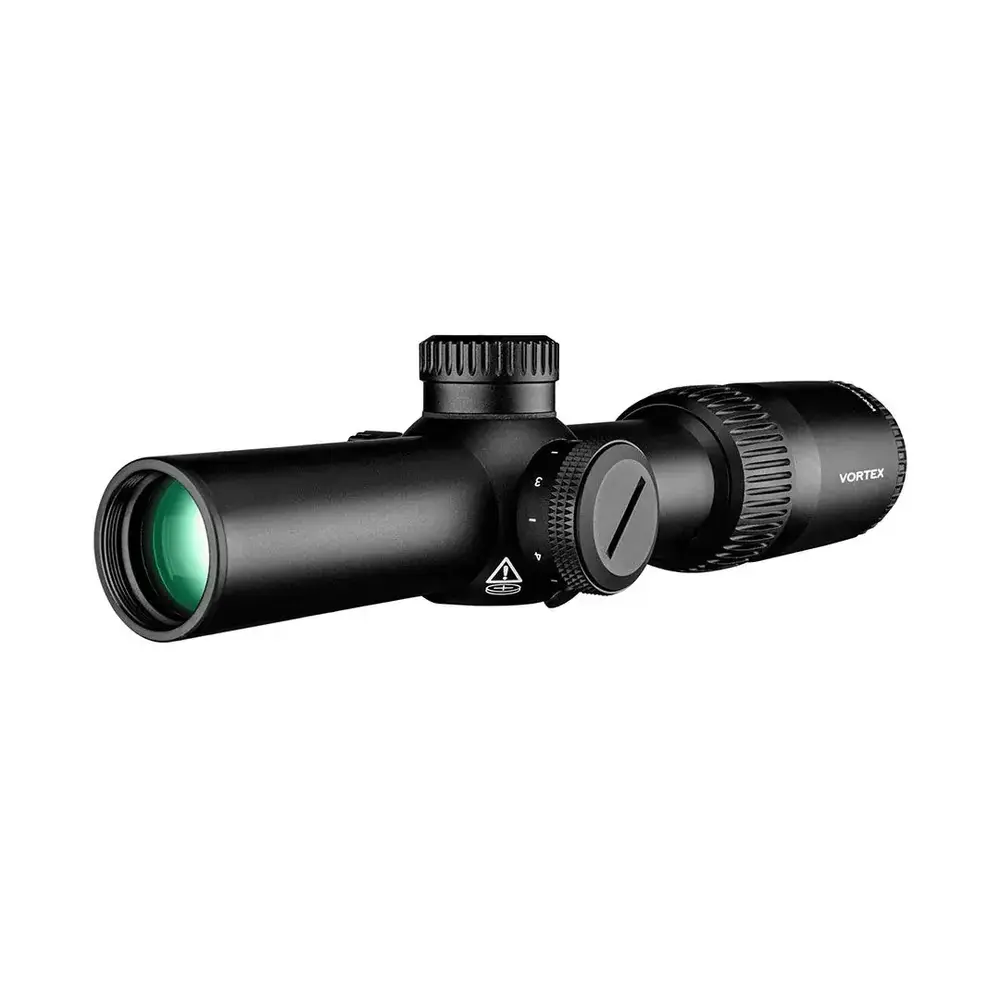Vortex Optics Crossfire HD 1-4x24 Richtkijker, Verlicht Dead-Hold 2A BDC Dradenkruis (MOA)