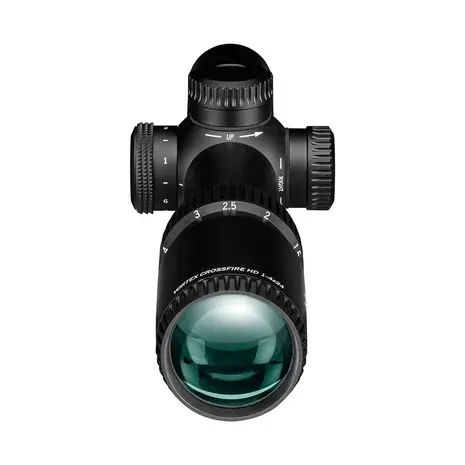 Vortex Optics Crossfire HD 1-4x24 Richtkijker, Verlicht Dead-Hold 2A BDC Dradenkruis (MOA)