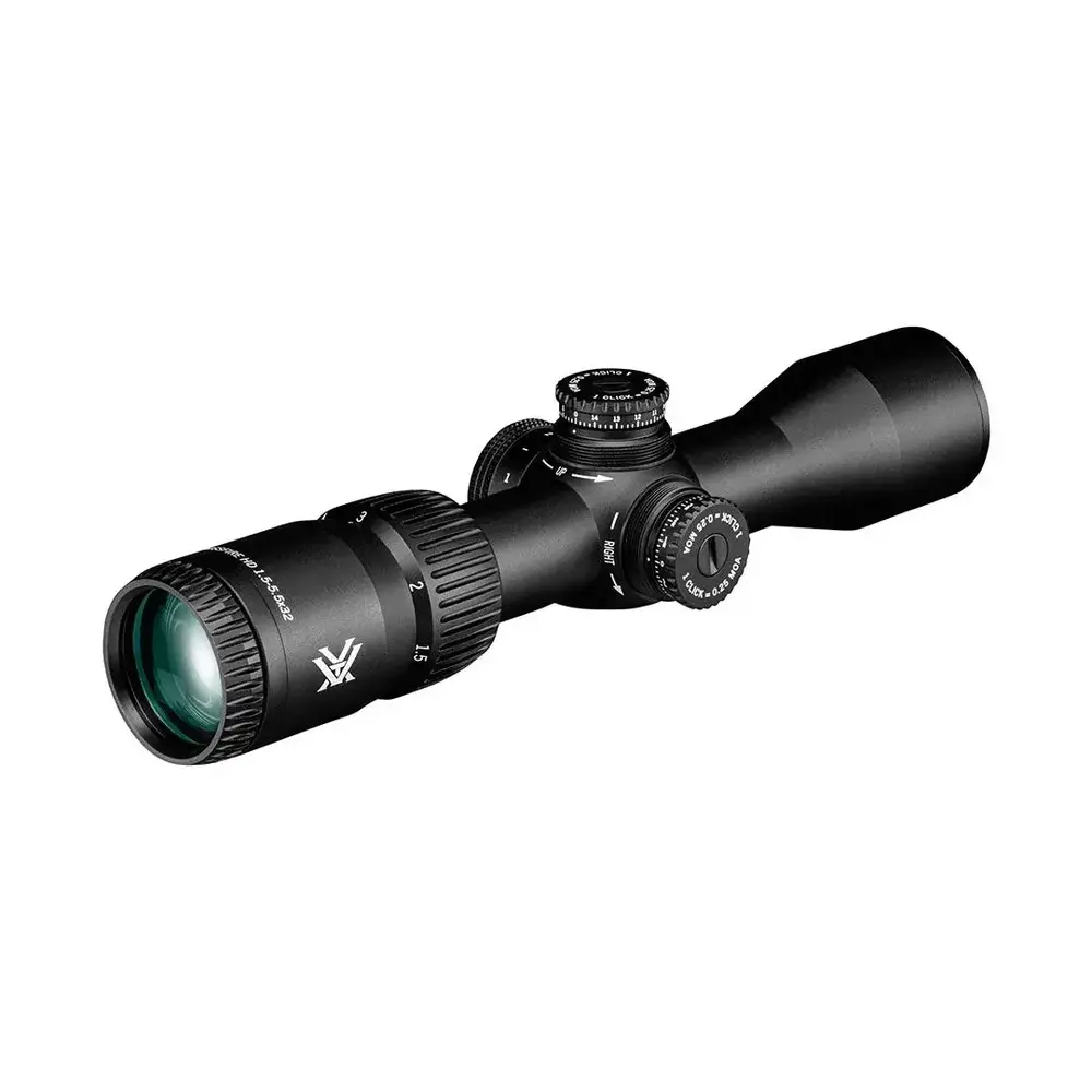 Vortex Optics Crossfire HD 1.5-5.5x32 Richtkijker Scout, Verlicht Dead-Hold 2A BDC Dradenkruis (MOA)