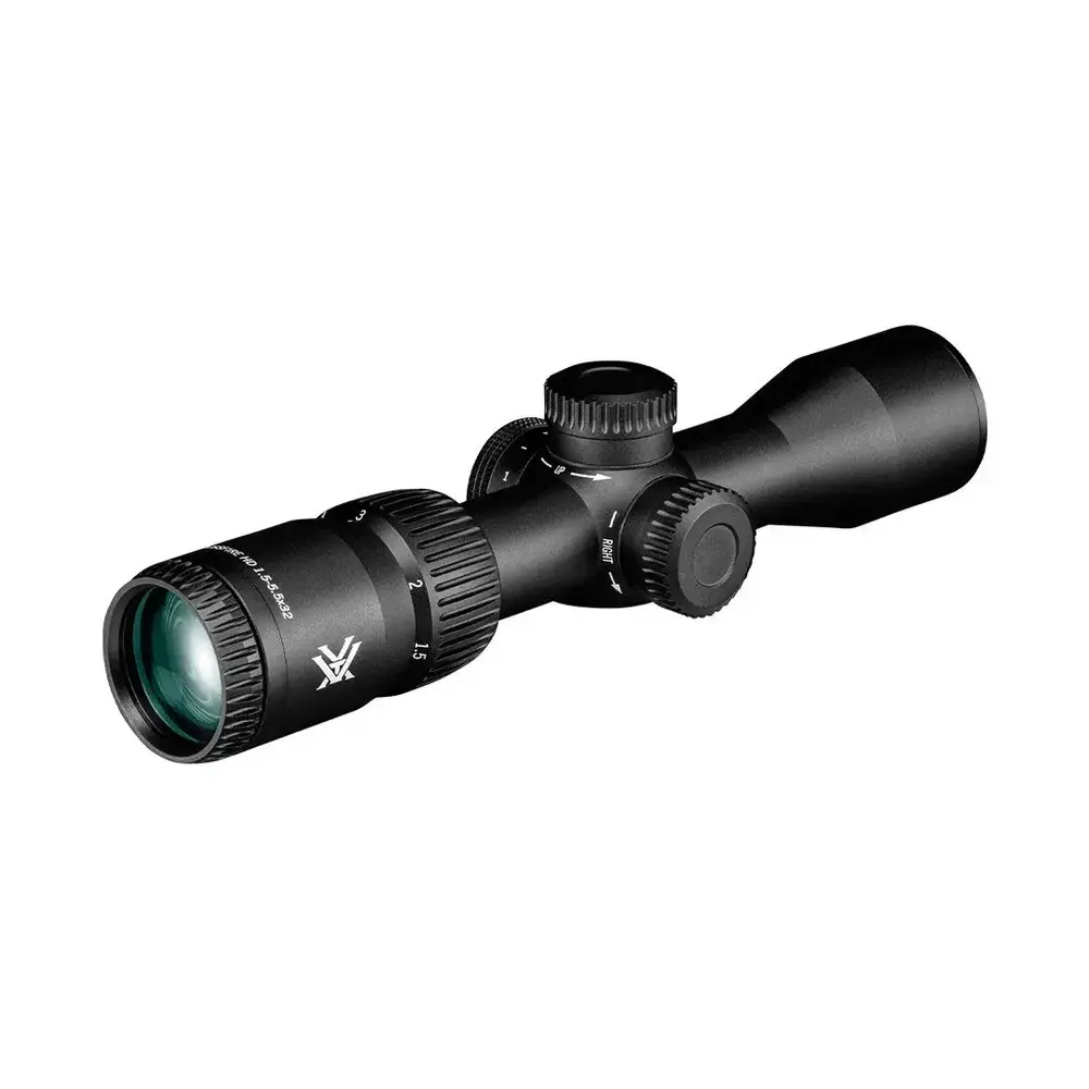 Vortex Optics Crossfire HD 1.5-5.5x32 Richtkijker Scout, Verlicht Dead-Hold 2A BDC Dradenkruis (MOA)