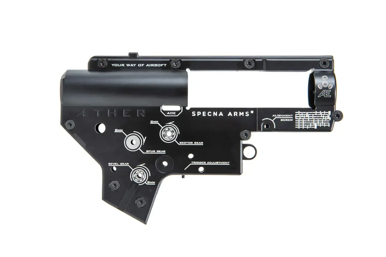 Specna Arms  Ather™ Gearbox v2 Skeleton With J-Cage Bearings