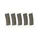 Specna Arms Set of 5 S-Mag Mid-Cap magazines for 125 BBs OD Green Specna Arms Set of 5 S-Mag Mid-Cap magazines for 125 BBs OD Green