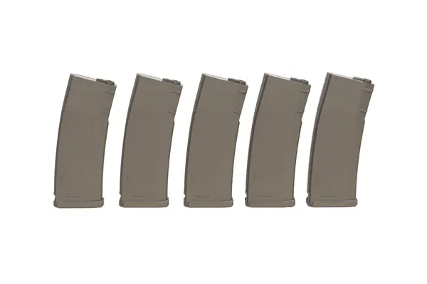Specna Arms Set of 5 S-Mag Mid-Cap magazines for 125 BBs OD Green Specna Arms Set of 5 S-Mag Mid-Cap magazines for 125 BBs OD Green