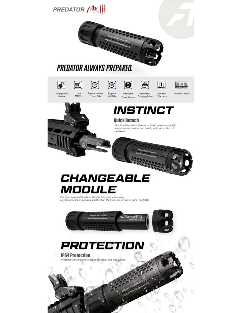 Acetech Predator MKIII With Bifrost M Dark Earth