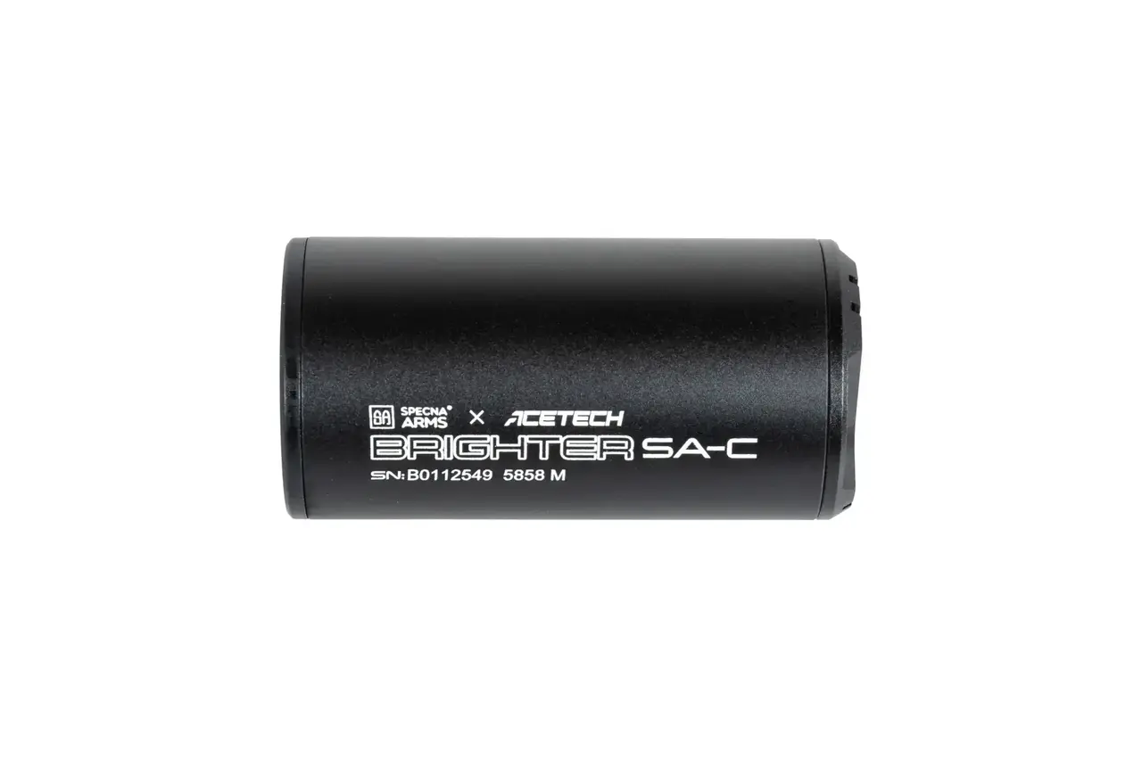 Specna Arms Tracer x AceTech Brighter SA-C Silencer Black Specna Arms Tracer x AceTech Brighter SA-C Silencer Black