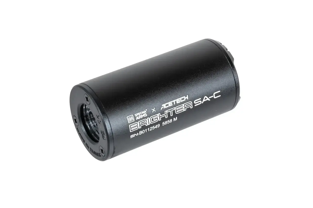 Specna Arms Tracer x AceTech Brighter SA-C Silencer Black Specna Arms Tracer x AceTech Brighter SA-C Silencer Black