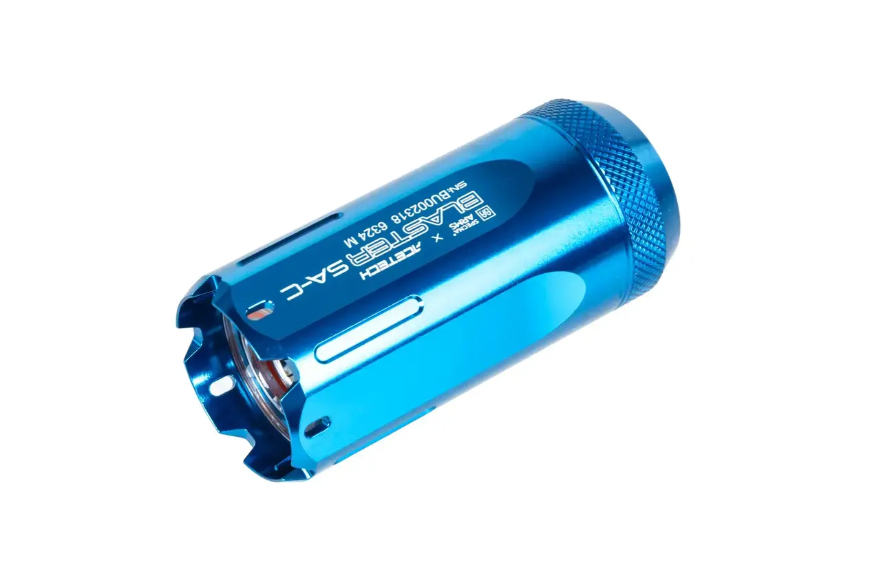 Specna Arms Tracer x AceTech Blaster SA-C Blue Silencer Specna Arms Tracer x AceTech Blaster SA-C Blue Silencer