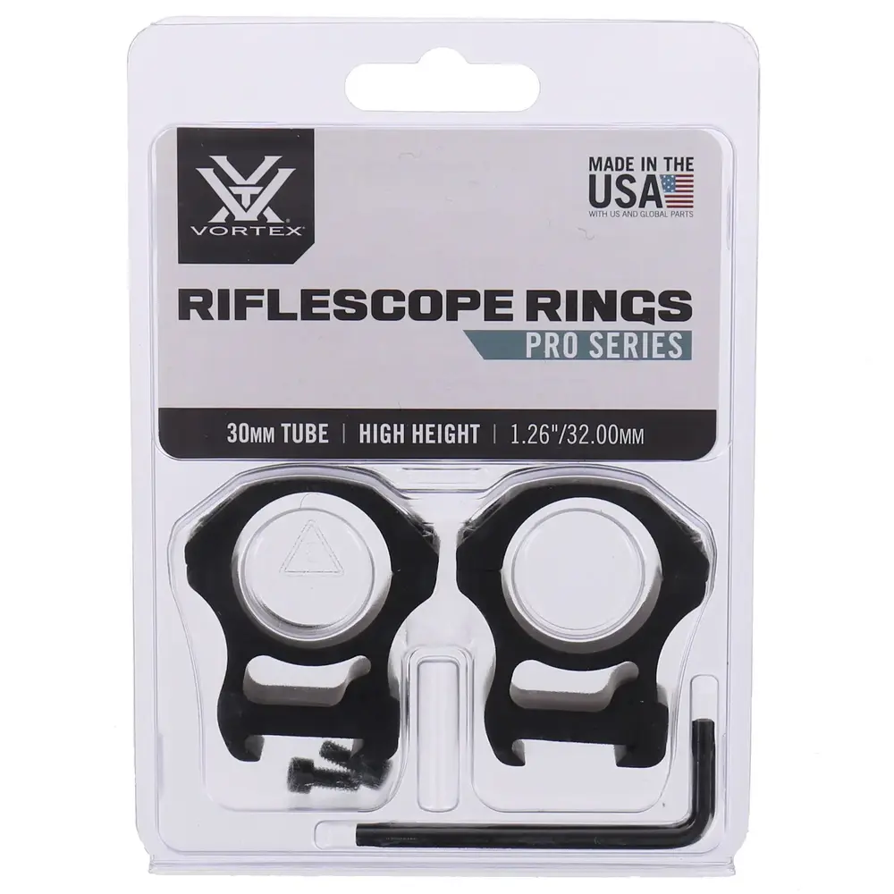 Vortex Optics Pro Series Montageringen PR30-H 30 mm Hoog Vortex Optics Pro Series Montageringen PR30-H 30 mm Hoog