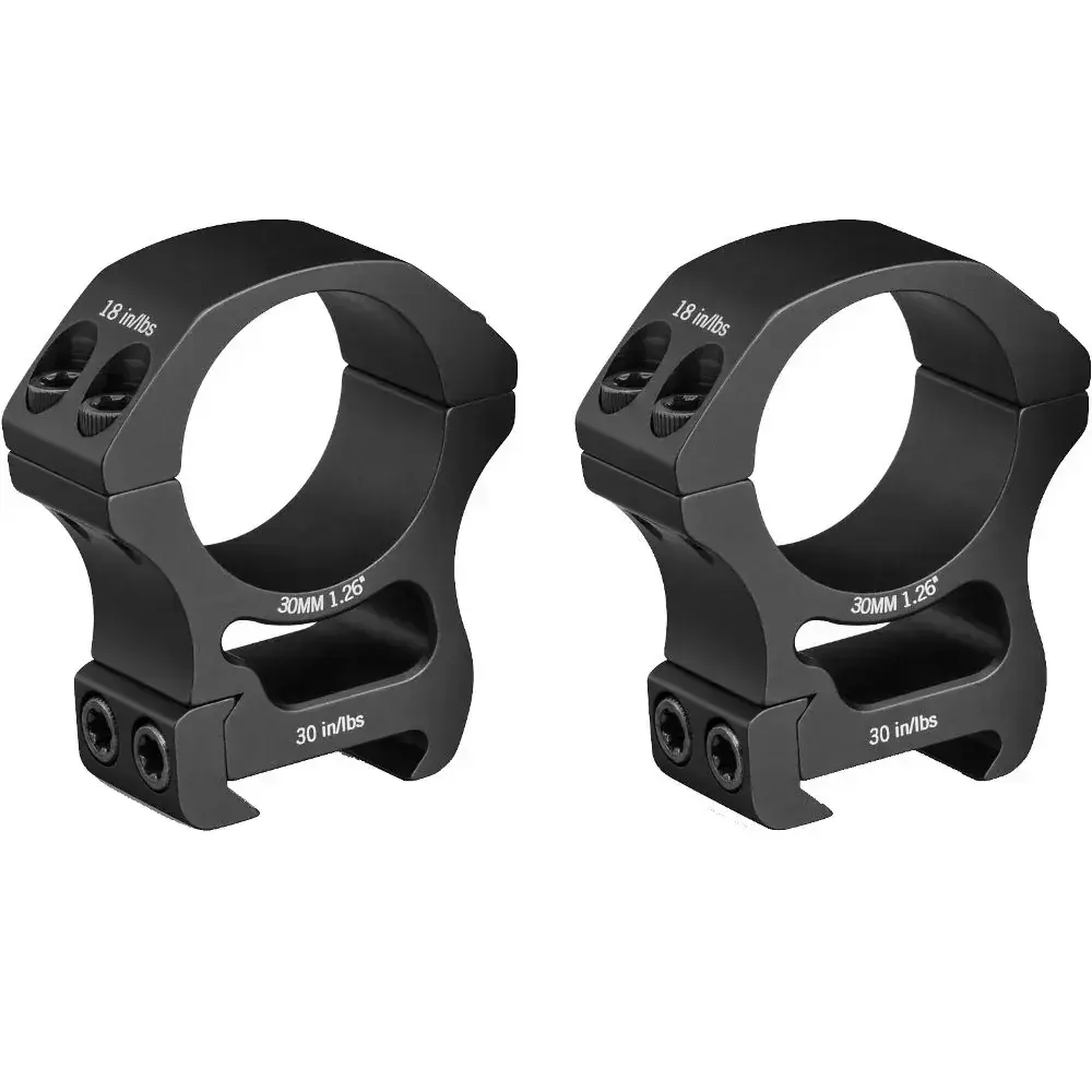 Vortex Optics Pro Series Montageringen PR30-H 30 mm Hoog Vortex Optics Pro Series Montageringen PR30-H 30 mm Hoog