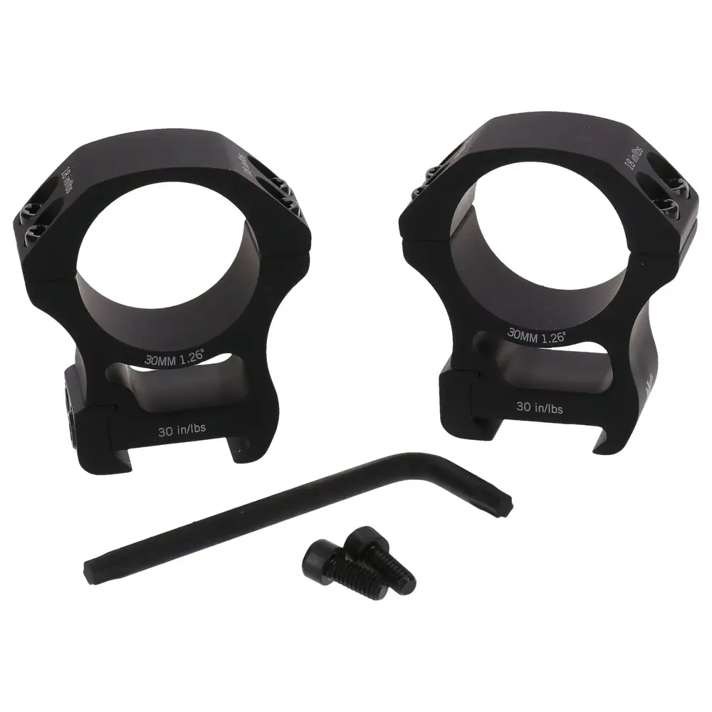 Vortex Optics Pro Series Montageringen PR30-H 30 mm Hoog Vortex Optics Pro Series Montageringen PR30-H 30 mm Hoog