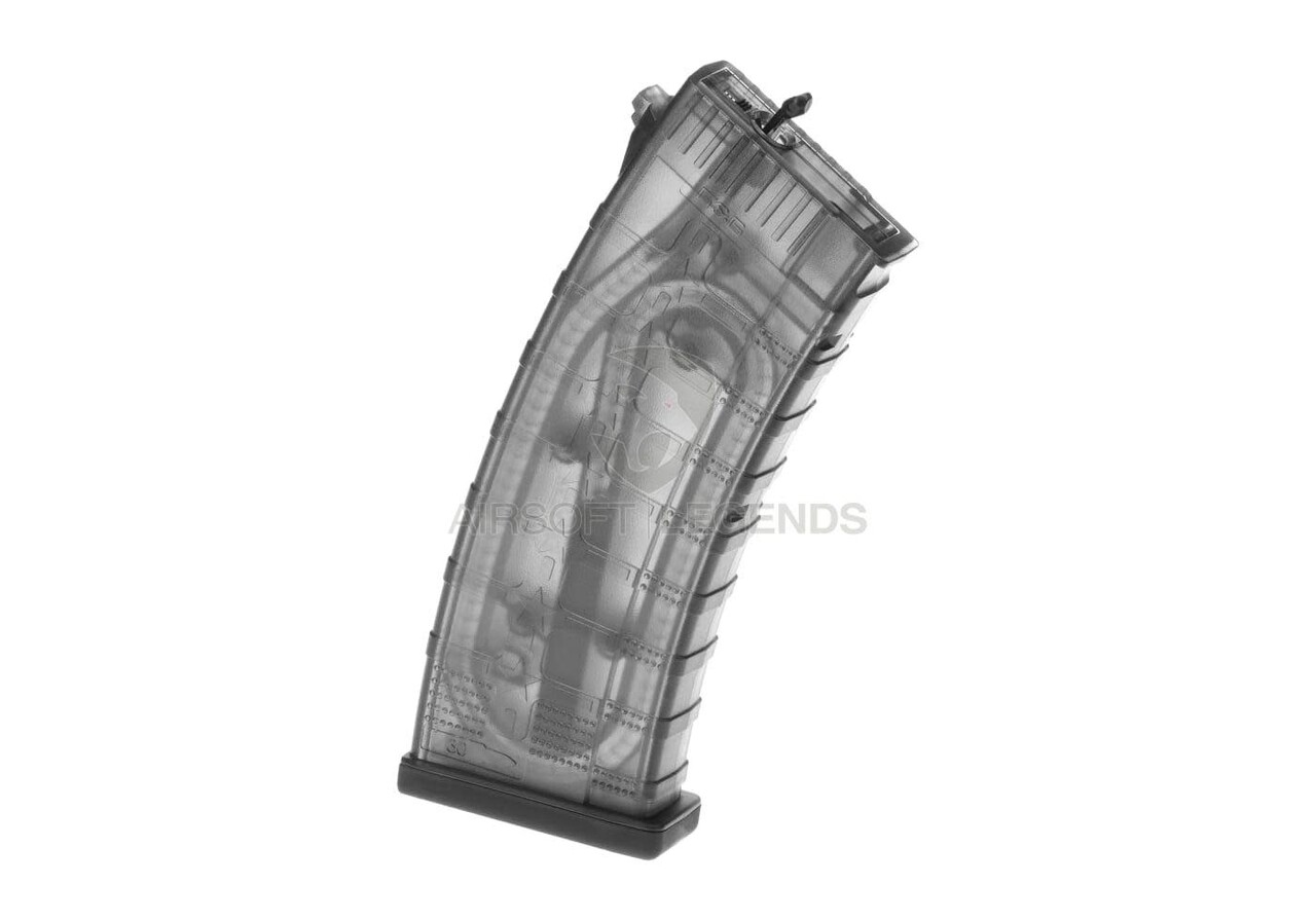 G&G Magazin RK74 T/E/CQB Midcap 115rds Clear