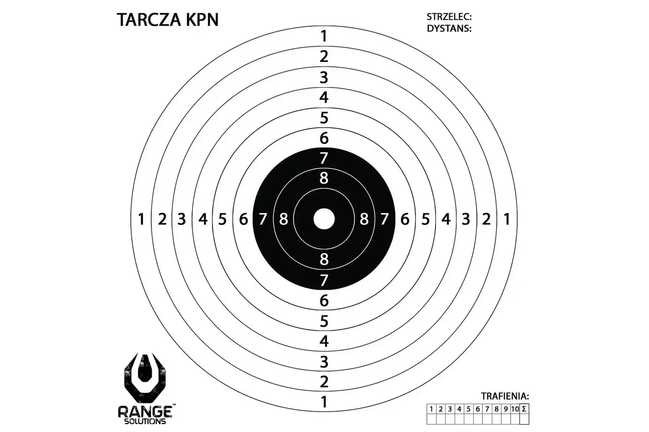 Range Solutions Shooting Targets 14x14cm - 100 Pcs