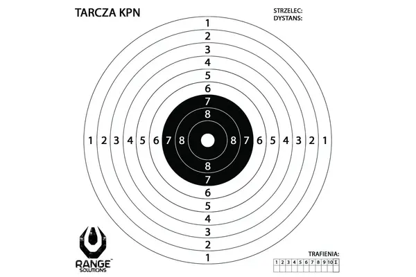 Range Solutions Shooting Targets 14x14cm - 100 Pcs