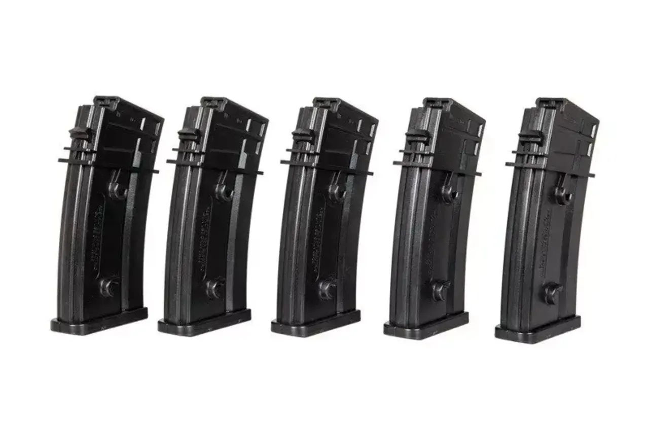 Specna Arms Set of 5 Mid-Cap 120 BB Magazines for G36 Specna Arms Set of 5 Mid-Cap 120 BB Magazines for G36