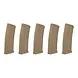 Specna Arms Set of 5 S-Mag Mid-Cap magazines for 125 BBs Dark Earth Specna Arms Set of 5 S-Mag Mid-Cap magazines for 125 BBs Dark Earth