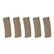 Specna Arms Set of 5 S-Mag Mid-Cap magazines for 125 BBs Dark Earth Specna Arms Set of 5 S-Mag Mid-Cap magazines for 125 BBs Dark Earth