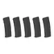 Specna Arms Set of 5 S-Mag Hi-Cap magazines for 380 rds Black Specna Arms Set of 5 S-Mag Hi-Cap magazines for 380 rds Black