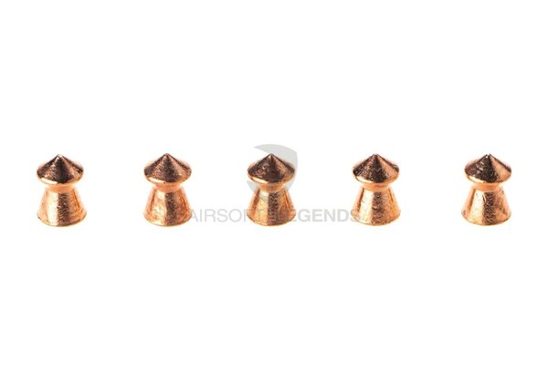 Walther 4.5mm Pointed Waisted Copper Pellets 0.48g 5x500rds Walther 4.5mm Pointed Waisted Copper Pellets 0.48g 5x500rds