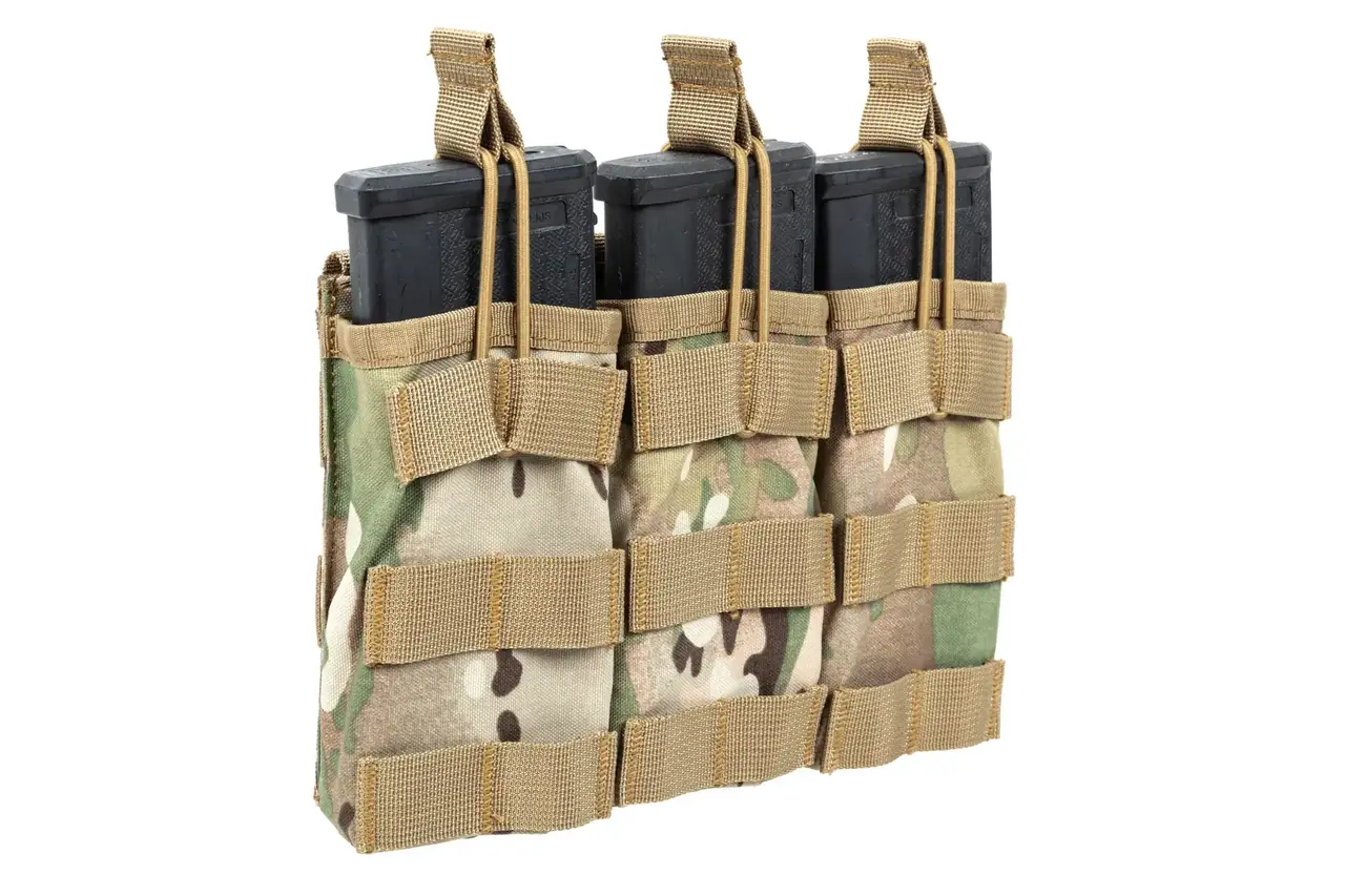 Specna Arms Triple open magazines Pouches for M4/M16 Multicam Specna Arms Triple open magazines Pouches for M4/M16 Multicam