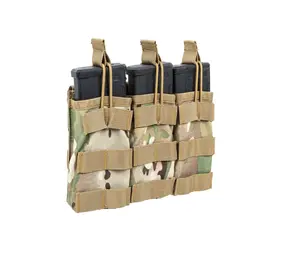 Specna Arms Triple open magazines Pouches for M4/M16 Multicam