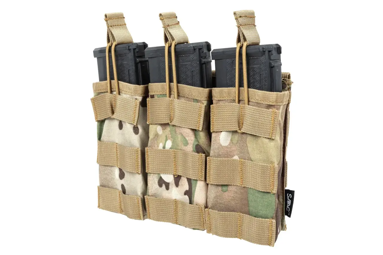 Specna Arms Triple open magazines Pouches for M4/M16 Multicam Specna Arms Triple open magazines Pouches for M4/M16 Multicam
