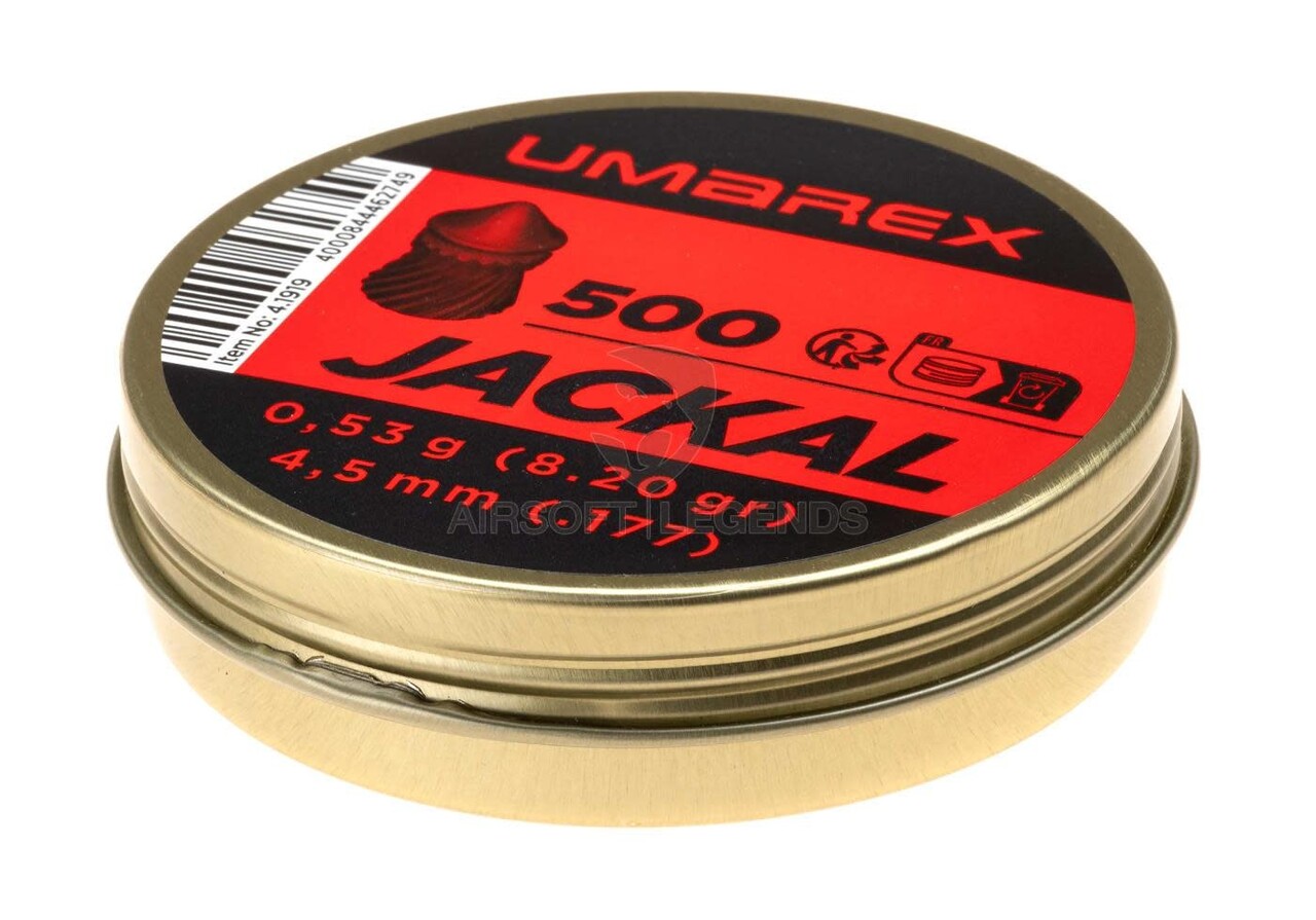 Umarex 4.5mm Jackal Pointed Pellets 0.53g 500rds Umarex 4.5mm Jackal Pointed Pellets 0.53g 500rds