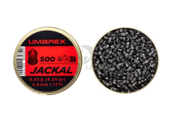 Umarex 4.5mm Jackal Pointed Pellets 0.53g 500rds Umarex 4.5mm Jackal Pointed Pellets 0.53g 500rds